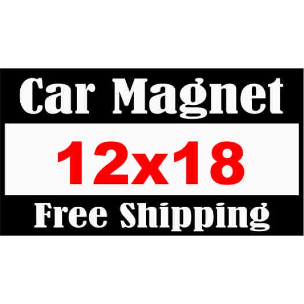 Car Magnets 12x18